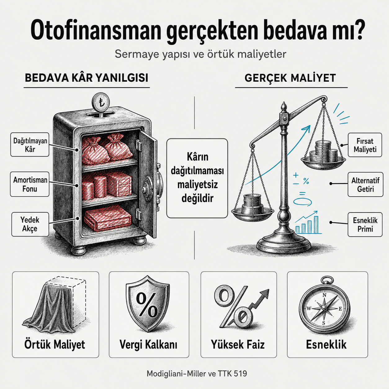 Otofinansman gerçekten bedava mı? Sermaye yapısı ve örtük maliyetler.